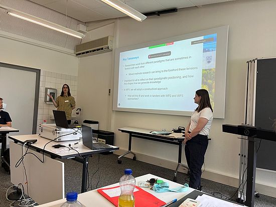 Foto der Präsentation von NRP83